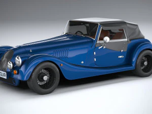Morgan Plus Four 2021 3D Model