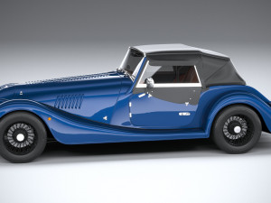 Morgan Plus Four 2021 3D Model