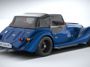 Morgan Plus Four 2021 3D Model