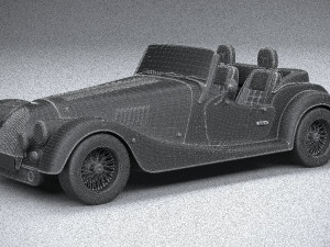 Morgan Plus Four 2021 3D Model