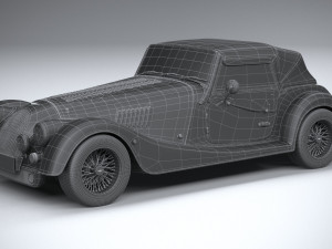 Morgan Plus Four 2021 3D Model