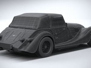 Morgan Plus Four 2021 3D Model