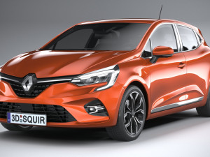 Renault Clio 2020 3D Model