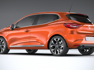 Renault Clio 2020 3D Model
