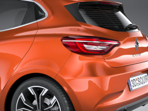 Renault Clio 2020 3D Model