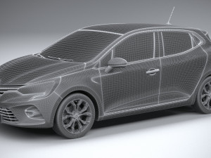 Renault Clio 2020 3D Model