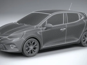 Renault Clio 2020 3D Model