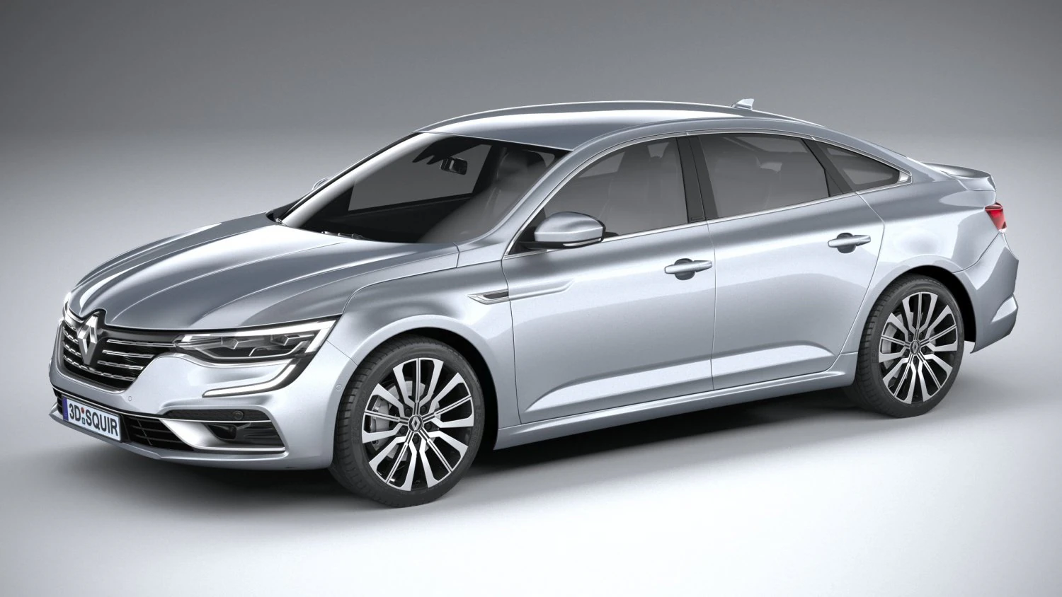 Renault Talisman 2020 3D Model .c4d .max .obj .3ds .fbx .stl .blend 