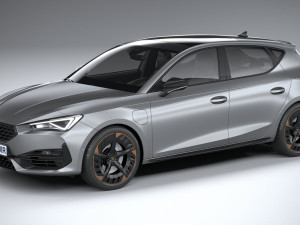 Seat Leon Cupra 5-door 2021 3D Model