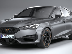 Seat Leon Cupra 5-door 2021 3D 모델