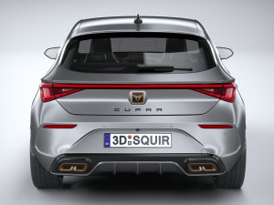 Seat Leon Cupra 5-door 2021 3D 모델