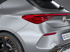 Seat Leon Cupra 5-door 2021 3D 모델
