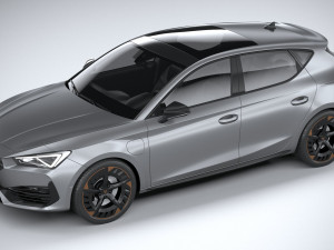 Seat Leon Cupra 5-door 2021 3D 모델