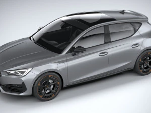 Seat Leon Cupra 5-door 2021 3D Model