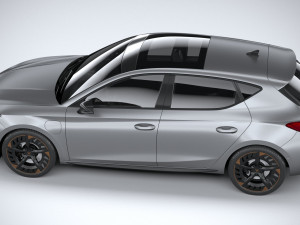 Seat Leon Cupra 5-door 2021 3D 모델
