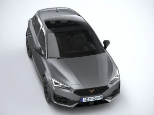 Seat Leon Cupra 5-door 2021 3D Model