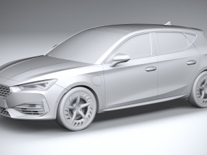 Seat Leon Cupra 5-door 2021 3D 모델