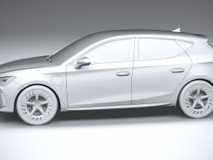 Seat Leon Cupra 5-door 2021 3D 모델