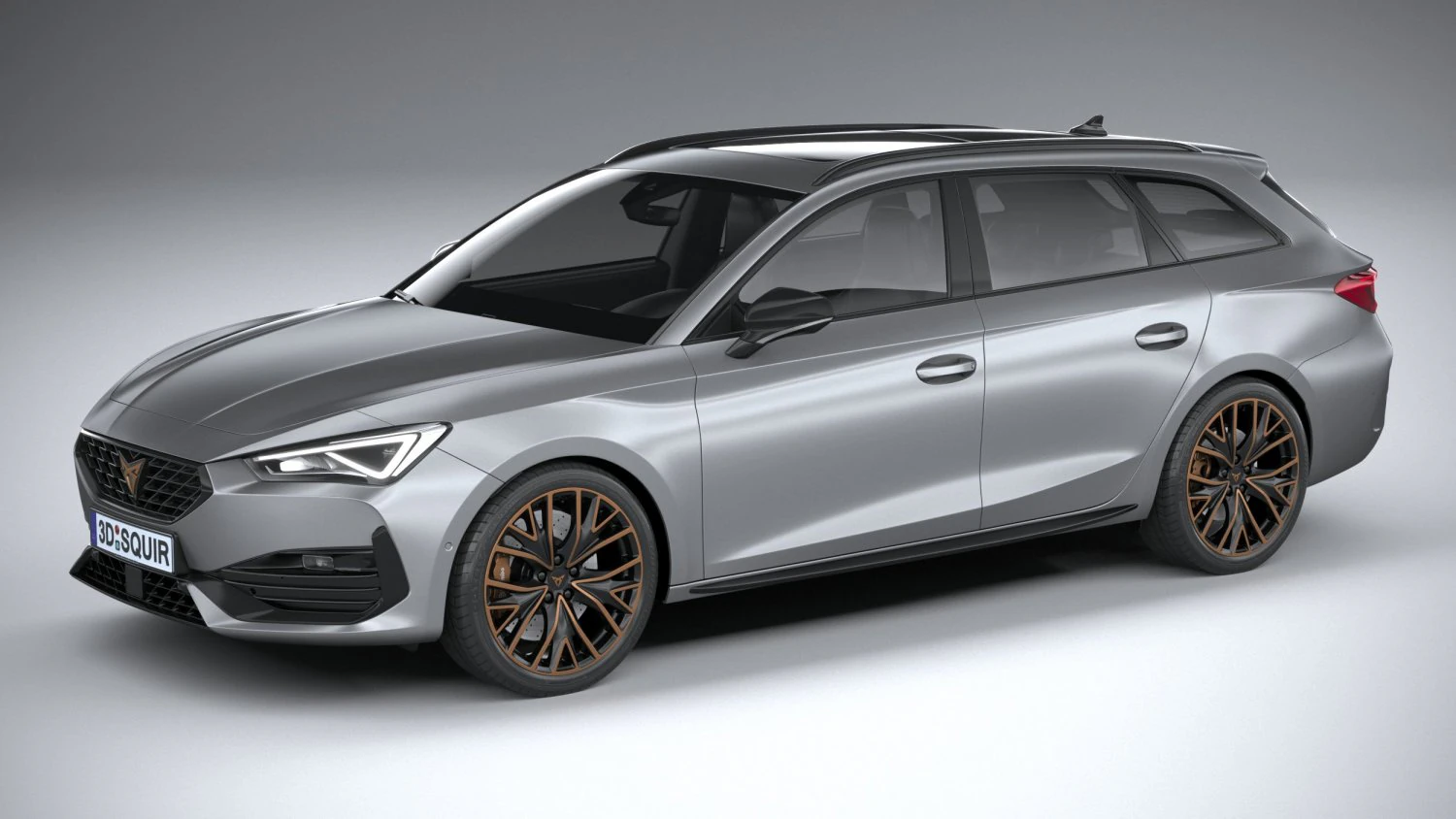 Seat Leon Sportstourer Cupra 2021 3D Model .c4d .max .obj .3ds .fbx .stl .blend 