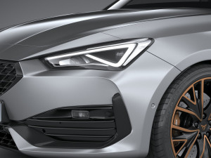 Seat Leon Sportstourer Cupra 2021 3D-Modell