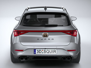Seat Leon Sportstourer Cupra 2021 3D-Modell