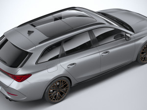 Seat Leon Sportstourer Cupra 2021 3D-Modell