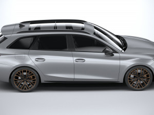 Seat Leon Sportstourer Cupra 2021 3D-Modell