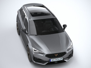 Seat Leon Sportstourer Cupra 2021 3D-Modell