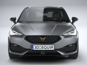 Seat Leon Sportstourer Cupra 2021 3D-Modell