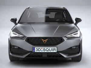 Seat Leon Sportstourer Cupra 2021 3D Model