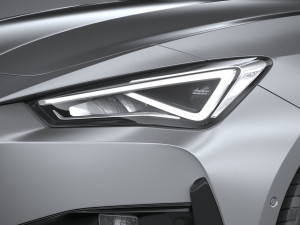 Seat Leon Sportstourer Cupra 2021 3D-Modell