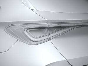Seat Leon Sportstourer Cupra 2021 3D-Modell