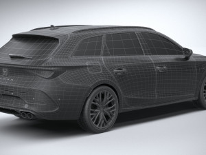 Seat Leon Sportstourer Cupra 2021 3D-Modell