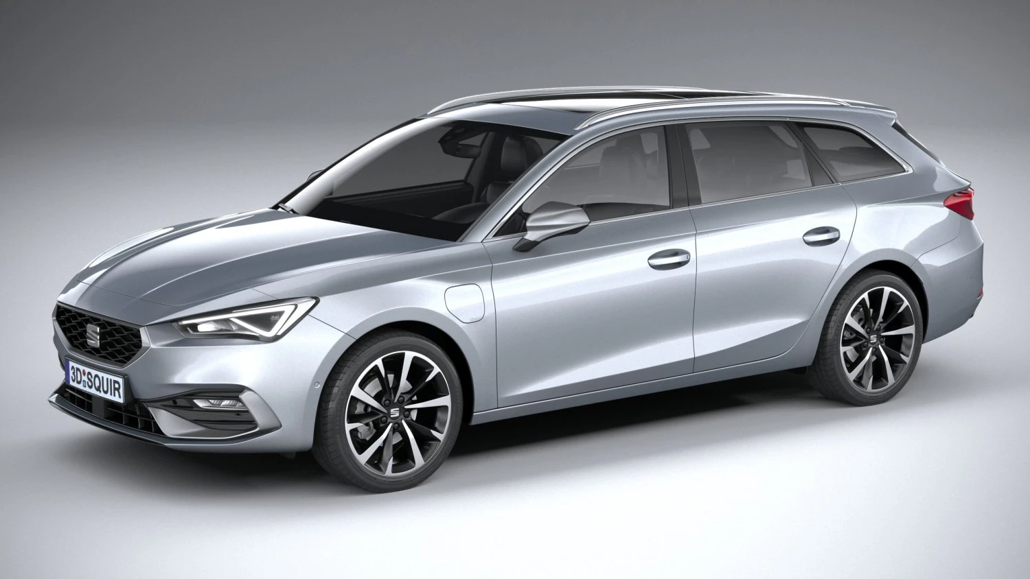 Seat Leon Sportstourer Fr 2020 3D Model .c4d .max .obj .3ds .fbx .stl .blend 