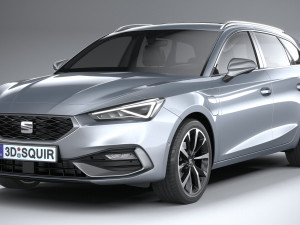 Seat Leon Sportstourer Fr 2020 Modèle 3D