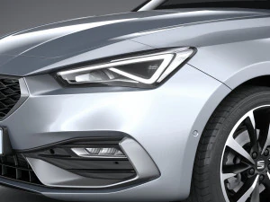 Seat Leon Sportstourer Fr 2020 3D Model