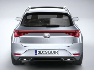 Seat Leon Sportstourer Fr 2020 3D Model