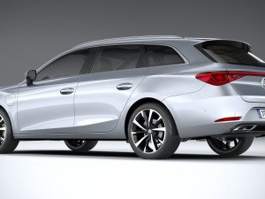 Seat Leon Sportstourer Fr 2020 Modèle 3D