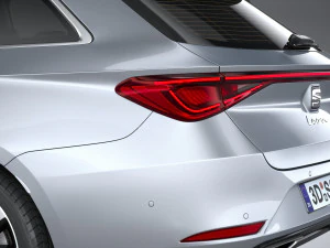 Seat Leon Sportstourer Fr 2020 3D Model