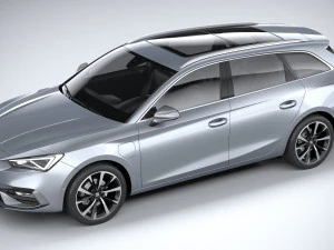 Seat Leon Sportstourer Fr 2020 3D Model
