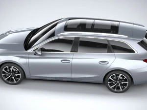 Seat Leon Sportstourer Fr 2020 3D Model