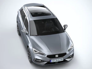 Seat Leon Sportstourer Fr 2020 3D Model