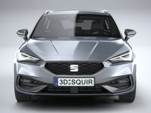Seat Leon Sportstourer Fr 2020 3D Model