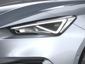 Seat Leon Sportstourer Fr 2020 3D Model