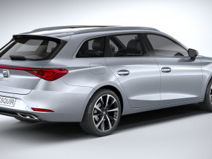 Seat Leon Sportstourer Fr 2020 Modèle 3D