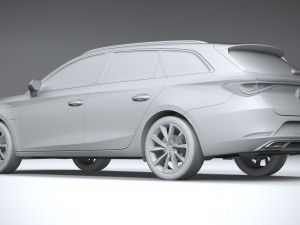 Seat Leon Sportstourer Fr 2020 Modèle 3D