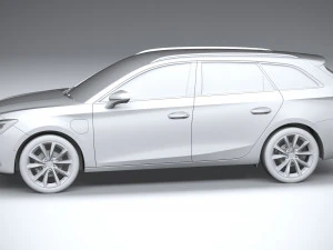 Seat Leon Sportstourer Fr 2020 3D Model