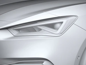 Seat Leon Sportstourer Fr 2020 3D Model