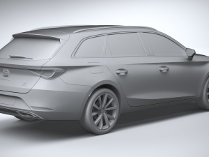 Seat Leon Sportstourer Fr 2020 Modèle 3D