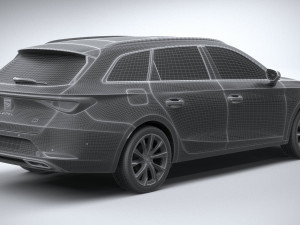 Seat Leon Sportstourer Fr 2020 Modèle 3D